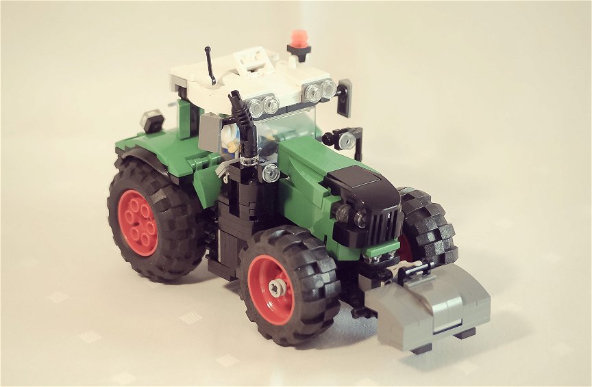 Fendt Traktor aus LEGO