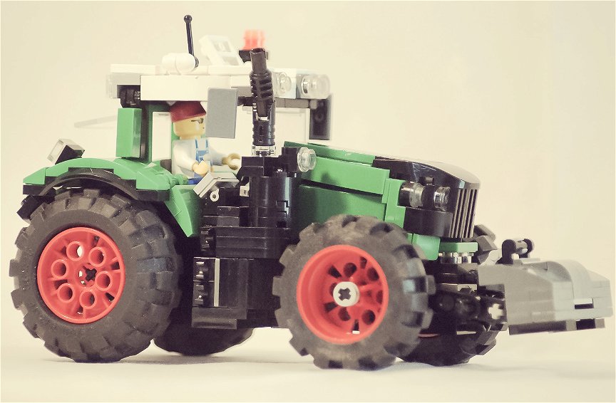Fendt Traktor aus LEGO
