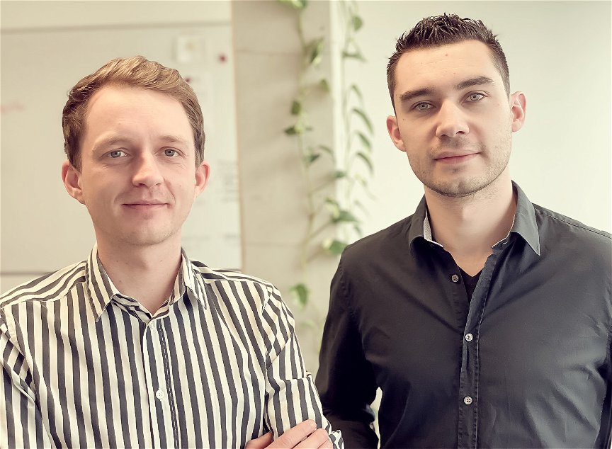Die Erfinder der App "Meine Rinder": David Andlinger und Max Holzleitner von INSTANT:SOLUTIONS