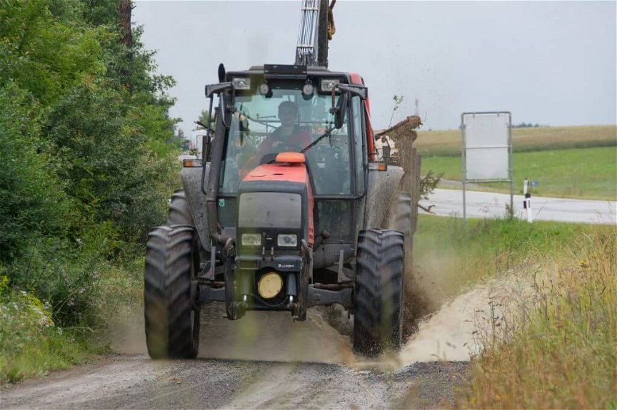Fahrenden Traktor fotografieren Hacks