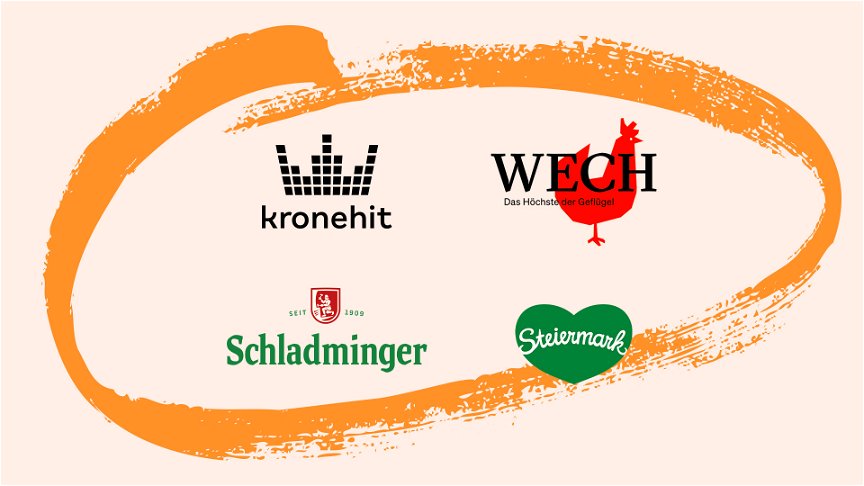 Bild von Partnern - kronehit, Wech Geflügel, Schladminger Bier, Steiermark Tourismus